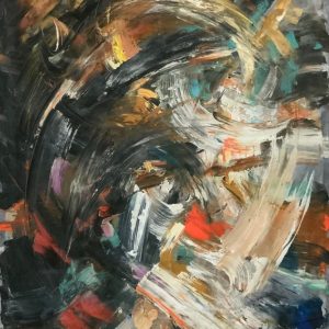 Abstract 60x100 cm