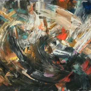 Abstract 60x100 cm