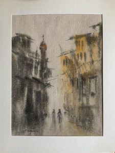 Street 39x29 cm