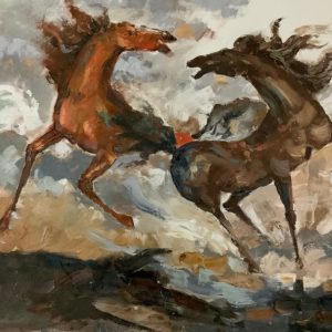 Wild Horses 58x81 cm