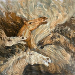 Wild Horses2 88x108 cm